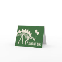 Dinossauro com Balões Obrigado