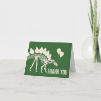 Dinossauro com Balões Obrigado