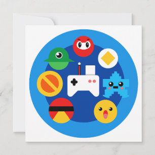 Cartão De Agradecimento Diversão de Arcade Retroativa