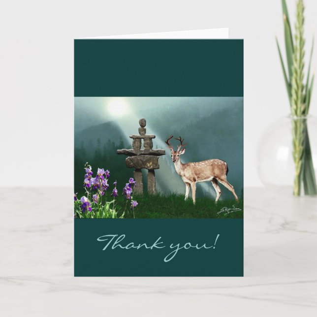 Cartão De Agradecimento Diversão de Design para o garoto em todos nós! (Frente)