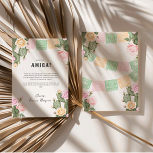 Cartão de Agradecimento do Fim de Semana de Desped