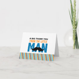 Cartão de Agradecimento do "Homemzinho"