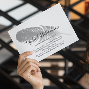 Cartão de Agradecimento do Memorial da Pena Simból