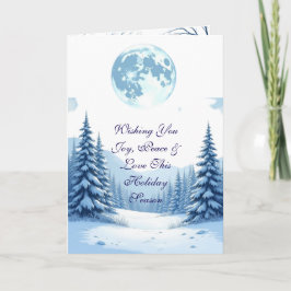 Cartão de Agradecimento Dobrado