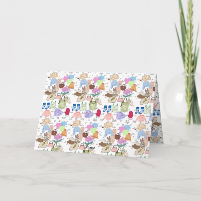 Cartão de Agradecimento Dobrado (Verso)