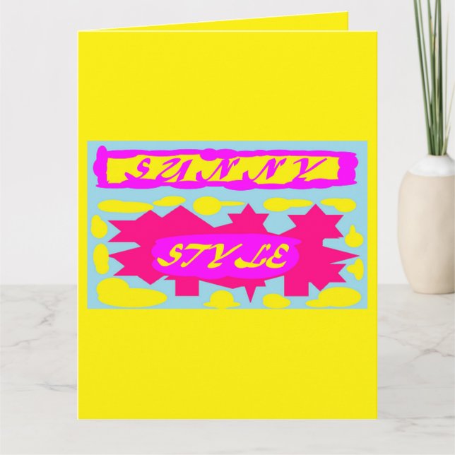 Cartão de Agradecimento Dobrado (Frente)