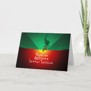 Cartão de Agradecimento Dobrado Padrão 5" x 7"
