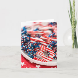 Cartão De Agradecimento Doces patrióticos