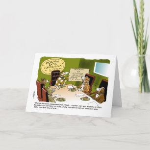 Cartão De Agradecimento Dog Eat Dog Co. boss's day card