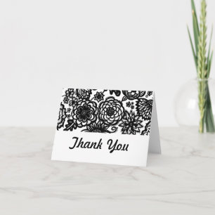 Cartão De Agradecimento dotcrazy Thank You Cards