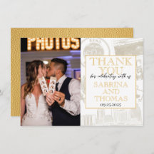 Dourada Foto De Casamento De Reno Obrigado