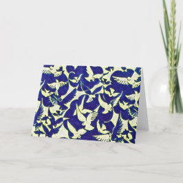 Cartão De Agradecimento Dovs no Vazio de Voo