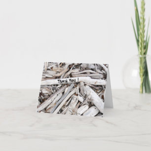 Cartão De Agradecimento Driftwood Personalizado