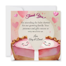 "Duas Ervilhas bonitas em uma torta!" - Chá de Gar