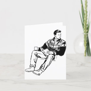 Cartão De Agradecimento Dude