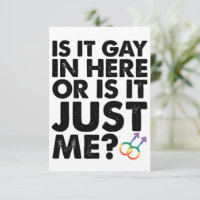 É Gay Aqui Ou É Só Eu LGBT Orgulho