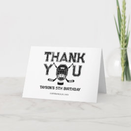 Cartão De Agradecimento É hora do jogo Festa de Aniversário de 5 anos de H