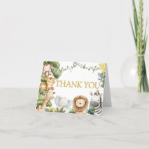 É um Chá de fraldas de animais Safari na selva