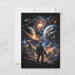 Cartão De Agradecimento Edge of the Galaxy