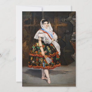 Cartão De Agradecimento Edouard Manet - Lola de Valence