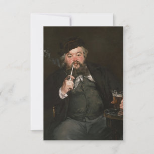 Cartão De Agradecimento Edouard Manet - Um Bom Copo de Cerveja / Le bon bo