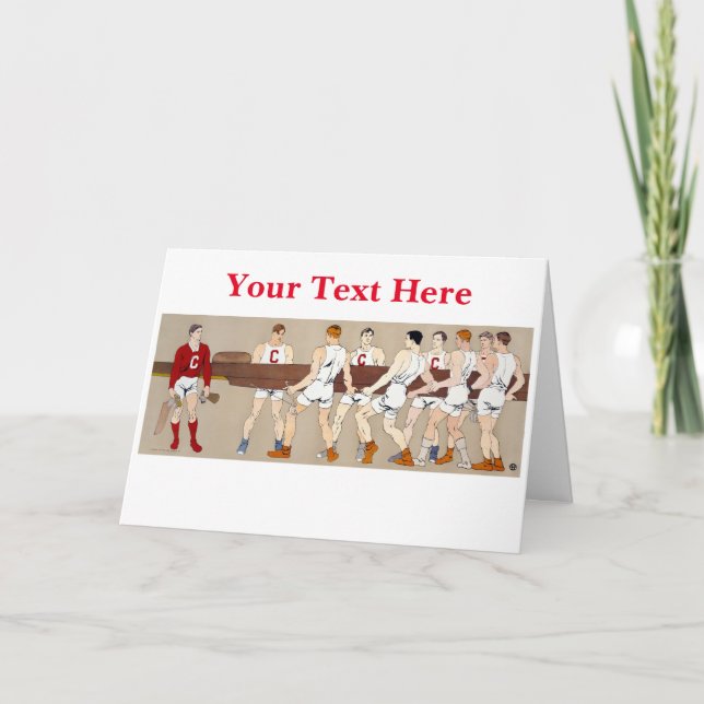 Cartão De Agradecimento Edward Penfield (Frente)