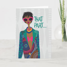 Cartão De Agradecimento Ei Gurl Ei, essa parte