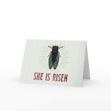 Ela É Risen Card