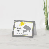 Elefante E Bebê, Chá de fraldas Obrigado