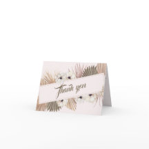 Elegant Pink Gold Floral Photo Wedding