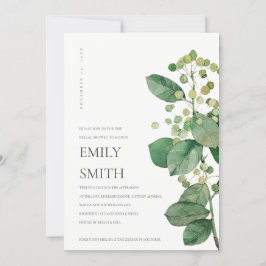 CARTÃO DE AGRADECIMENTO ELEGANTE BERRY DEIXA O CHÁ DE PANELA DE FOLIAGE CO