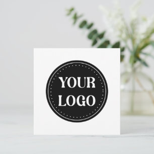 Cartão De Agradecimento elegante, moderno, refinado e editável.