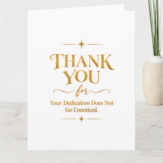 Cartão De Agradecimento Elegante Obrigado em Ouro