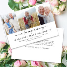 Em memória de amor | Três Fotos Simpatia Funeral