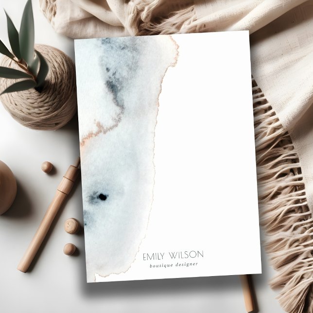 Cartão De Agradecimento Embalagem Dourada de Aqua Azul Elegante (Criador carregado)