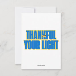 Cartão De Agradecimento Employee Appreciatin Thank you Card