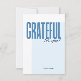 Cartão De Agradecimento Employee Staff Thank You Appreciation Card