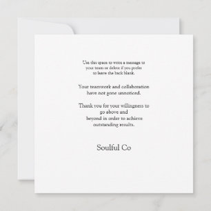 Cartão De Agradecimento Empresa Obrigado Equipe Foto Corporativa