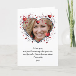 Cartão De Agradecimento Encantando a camada vermelha de cor d'água corante