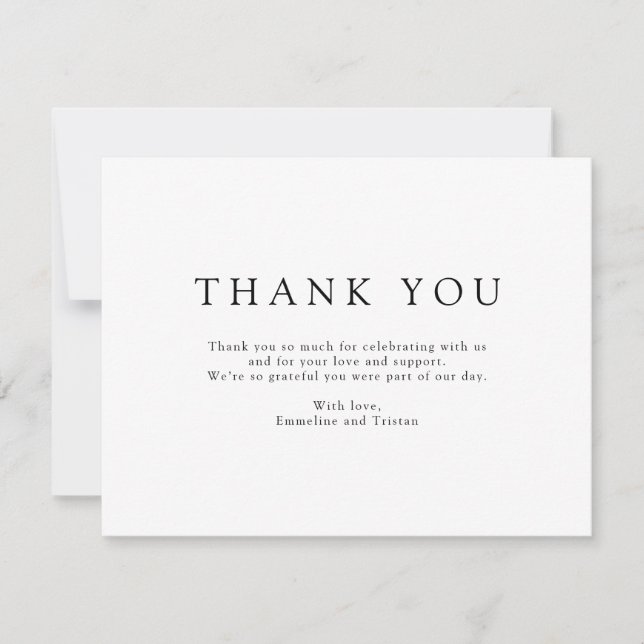 Cartão De Agradecimento Enchanted Forest Hanging Lanterns Wedding (Frente)