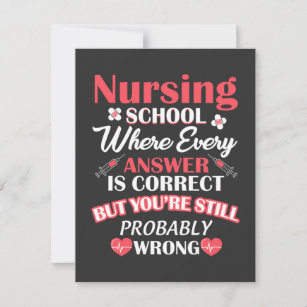 Cartão De Agradecimento Enfermagem   Enfermeiro de Estudantes Escolares
