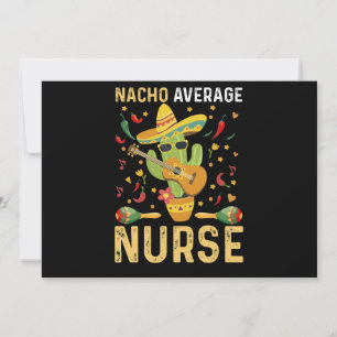 Cartão De Agradecimento Enfermeira Nacho Média Cinco De Mayo Enfermagem Me