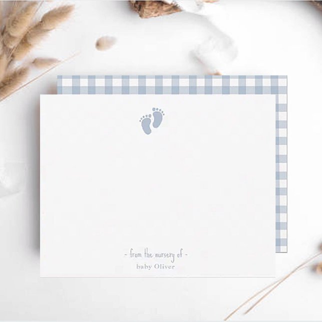 Cartão De Agradecimento Enfermeiro de Menino Azul e Bonito (Criador carregado)