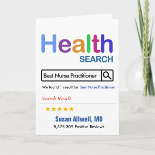 Cartão De Agradecimento Enfermeiro Enfermeiro Funny Gift Melhor Dentista