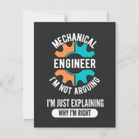 Engenheiro Mecânico Engraçado, Engenharia Mecânica