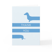 Engraçado Dachshund Obrigado