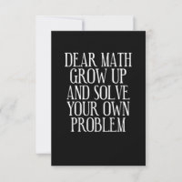 Engraçado Math Dizendo