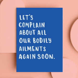 Cartão De Agradecimento Engraçado pensar em você