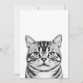 Cartão De Agradecimento Envio de Foto de Retrato Personalizado de Pet Pret