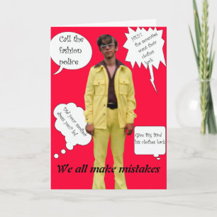 Cartão De Agradecimento Erros